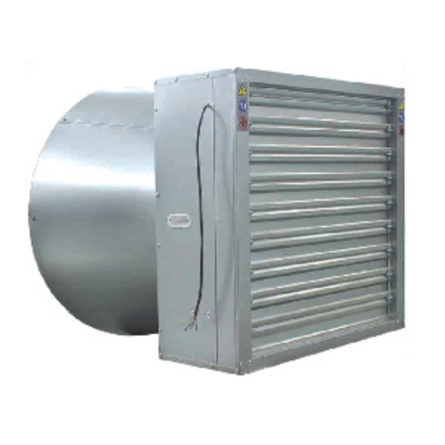 Shutter Cone Exhaust Fan For Livestock Barns YS-1380A