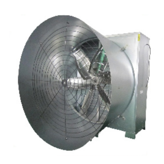 shutter cone exhaust fan
