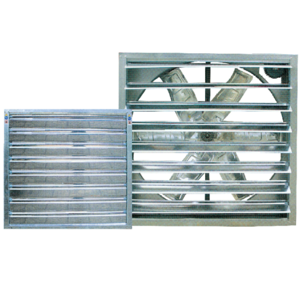 1550*1550*400mm Heavy Hammer Type Livestock Barns Exhaust Fan YS-1400